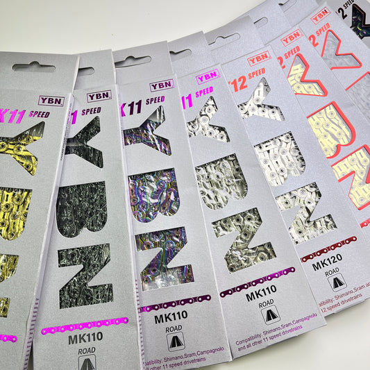 YBN Flat Top Bicycle Chain for SRAM 12s 11s | Red Force XPLR Eagle XX1