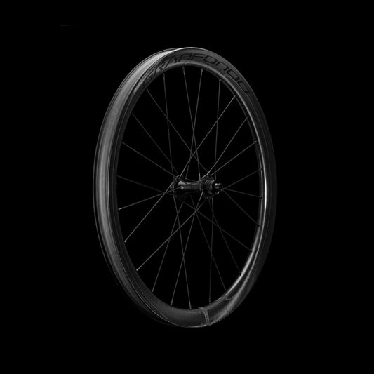 EXS Granfondo-43 Road Carbon Wheelset | 42.5mm, 1390g, Tubeless-Ready, Sapim CX-Ray, SKF Bearings