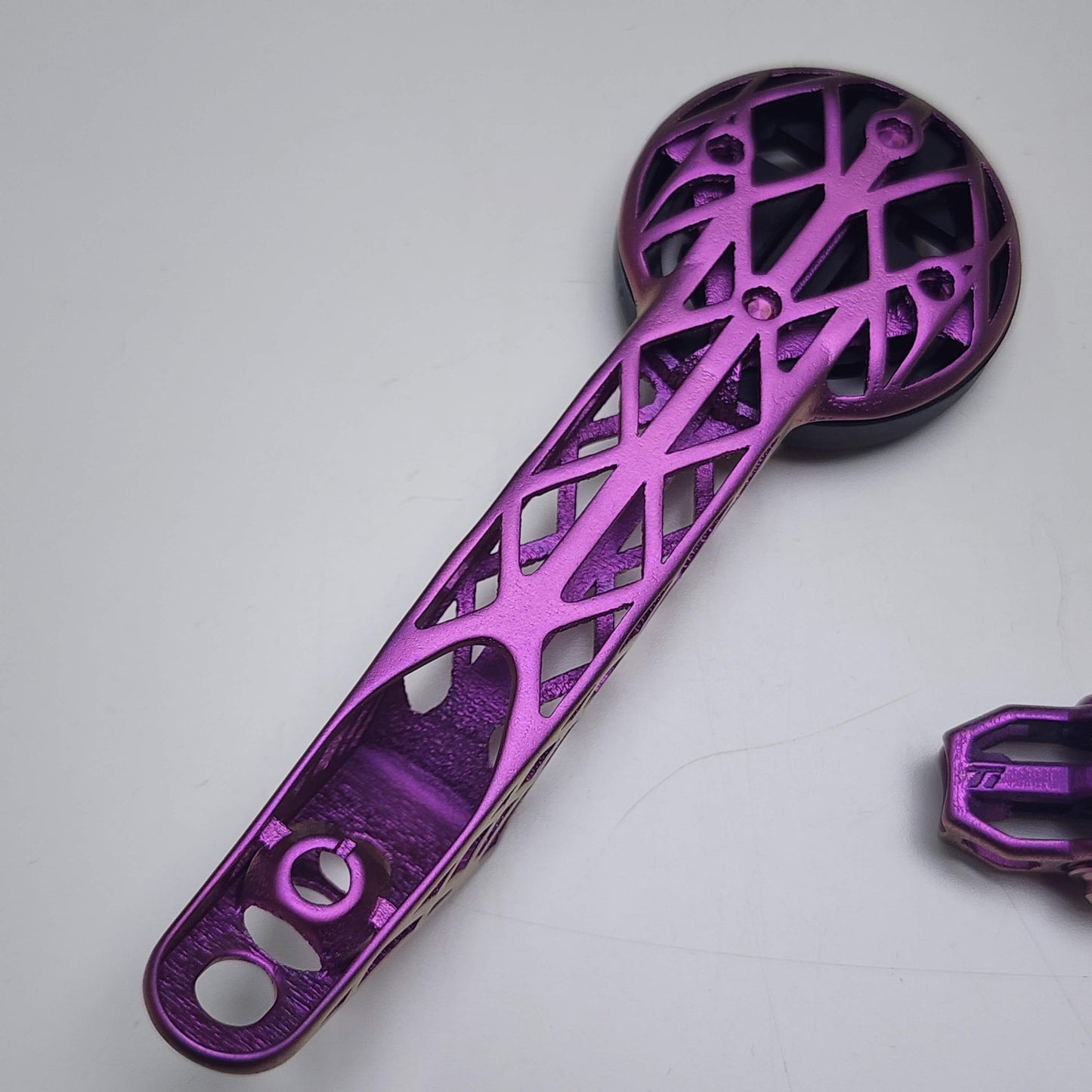 Držák na počítač Black Inc (Factor) z 3D tisku z titanu | Garmin Wahoo Bryton | Team Series