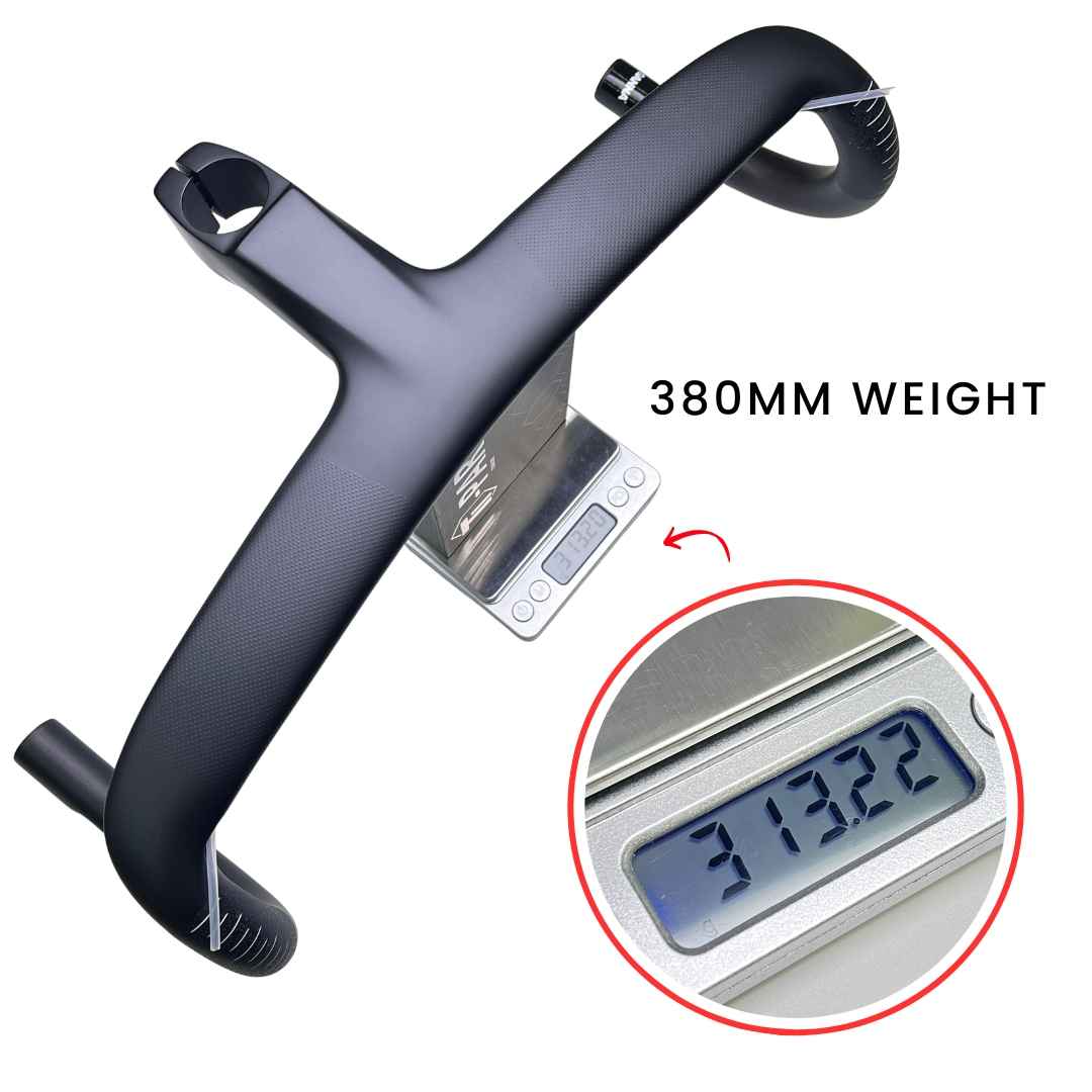 GANNA ANGLE° カーボン一体型ハンドルバー | 320g | Ti-Parts – Ti