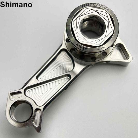 HotCheck x TiParts Tytanowy uniwersalny hak przerzutki tylnej (hak przerzutki UDH) | Shimano & SRAM