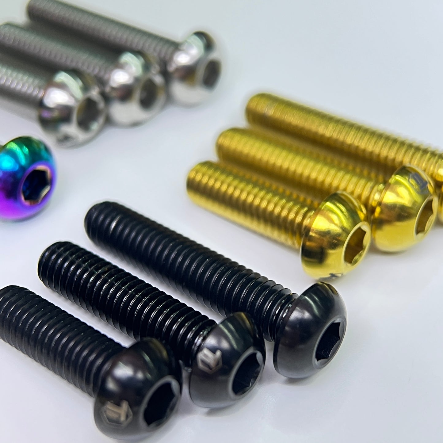 Baut Titanium untuk Easy Wheel | Mendorong EZ wheel Lipat 3Sixty Brompton Pikes Screw Bicycle Grade 5