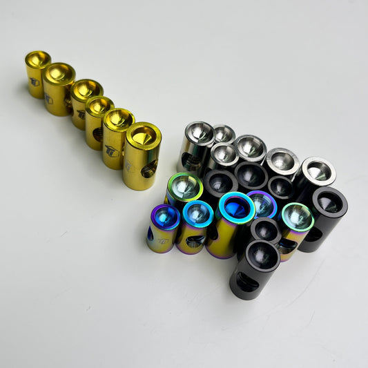 Écrou de selle cylindrique en titane M5/M6 | Route/Gravel/Pliable