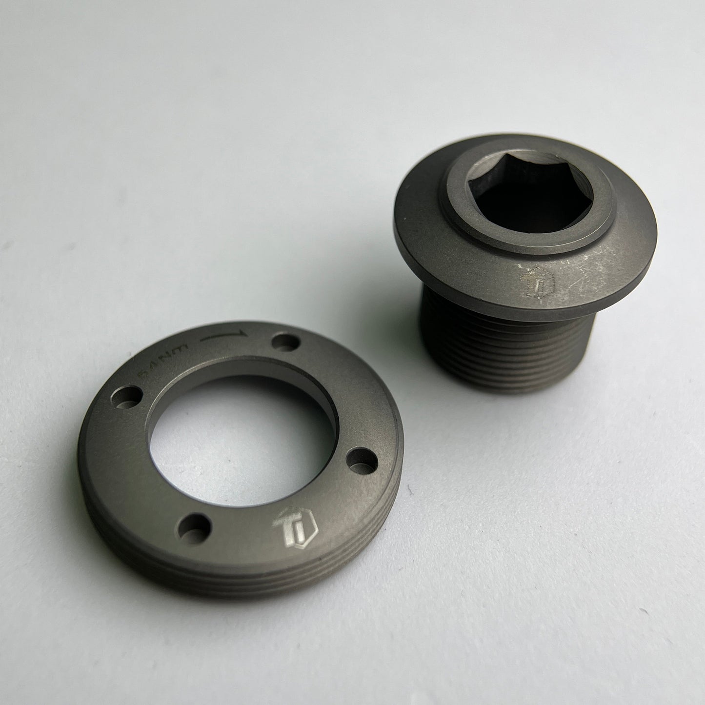 ฝาครอบข้อเหวี่ยงไทเทเนียม DUB SRAM | E1 D1 12 สปีด Red eTap AXS Force Rival Quarq | Eagle XX1 X01 X1 NX GX ฝาครอบข้อเหวี่ยง เฟืองโซ่