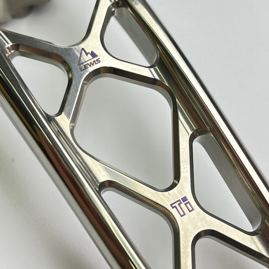 루이스 티타늄 MTB 크랭크 암 8볼트 162.5mm | 29mm DUB BOOST 스핀들 액슬