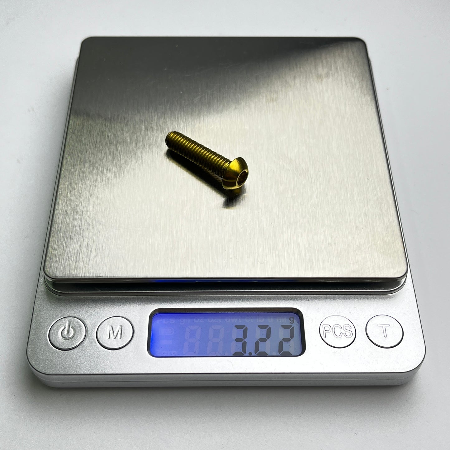 블랙 인크 티타늄 스템 캡용 나사 | 팩터 오스트로 VAM 통합 핸들바 M6 버튼 헤드