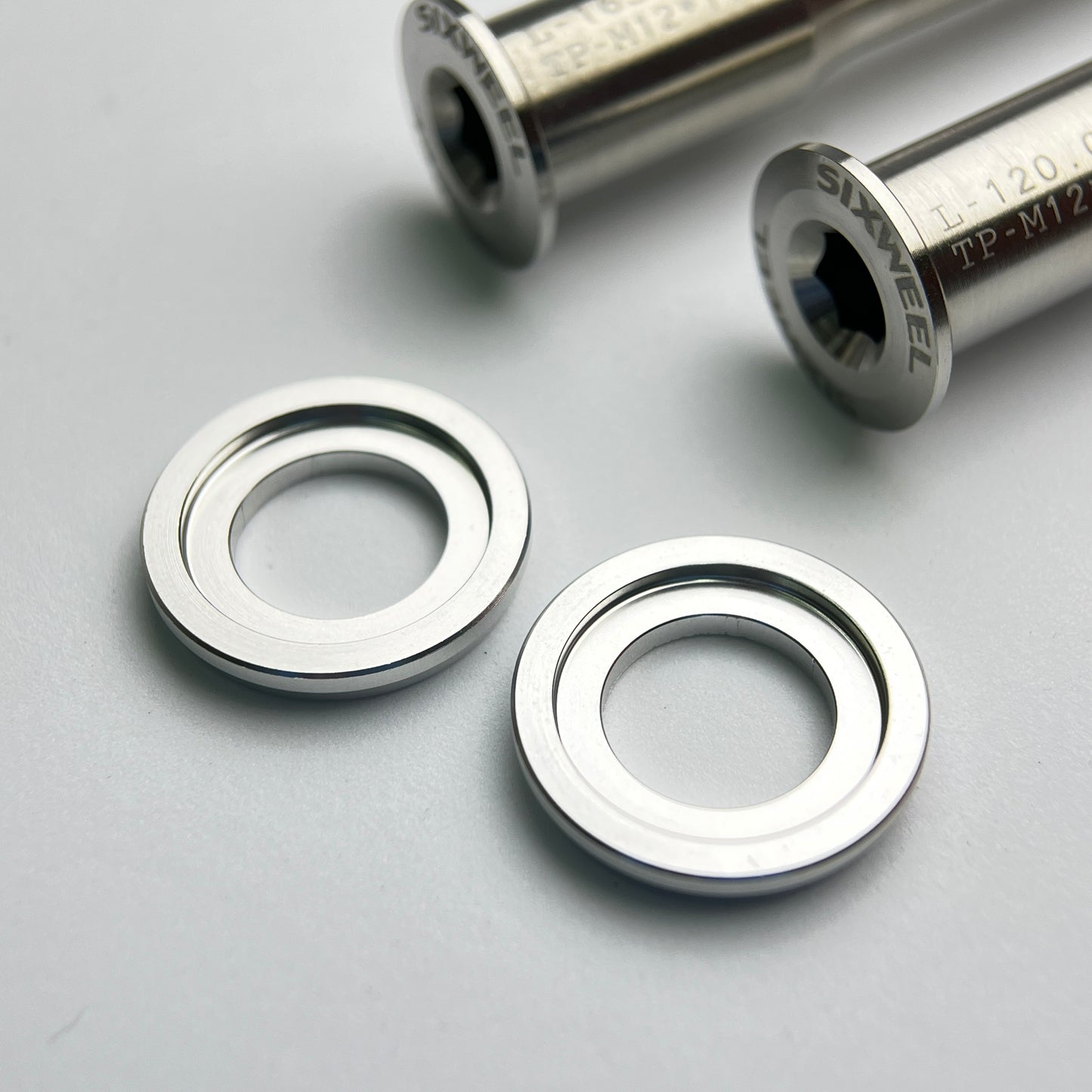 Sixweel 28.89g Titanium Thru Axle | Pinarello Dogma F MY2025