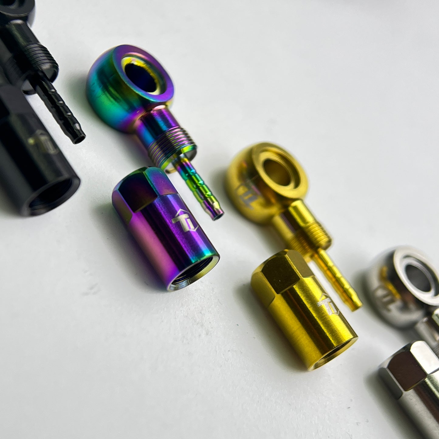 Magura Brake Caliper Titanium Hose Connector Bolt | MT4 MT5 MT TRAIL SL MT5e MT7 MT8 CT4 FM CT5 Ti-Parts Screw