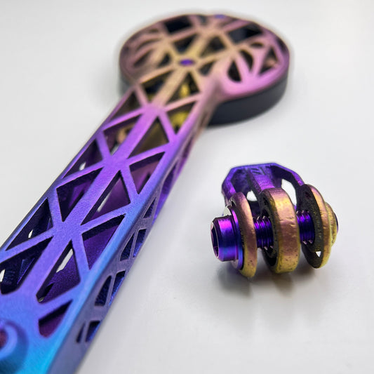 Tay lái tích hợp Look 795 Blade RS bằng titan in 3D gắn máy tính | Garmin Wahoo Bryton | Dòng sản phẩm Team