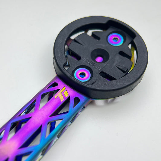 EXS Aerover Titanium 3D 프린트 컴퓨터 마운트 | Garmin Wahoo Bryton | Team Series