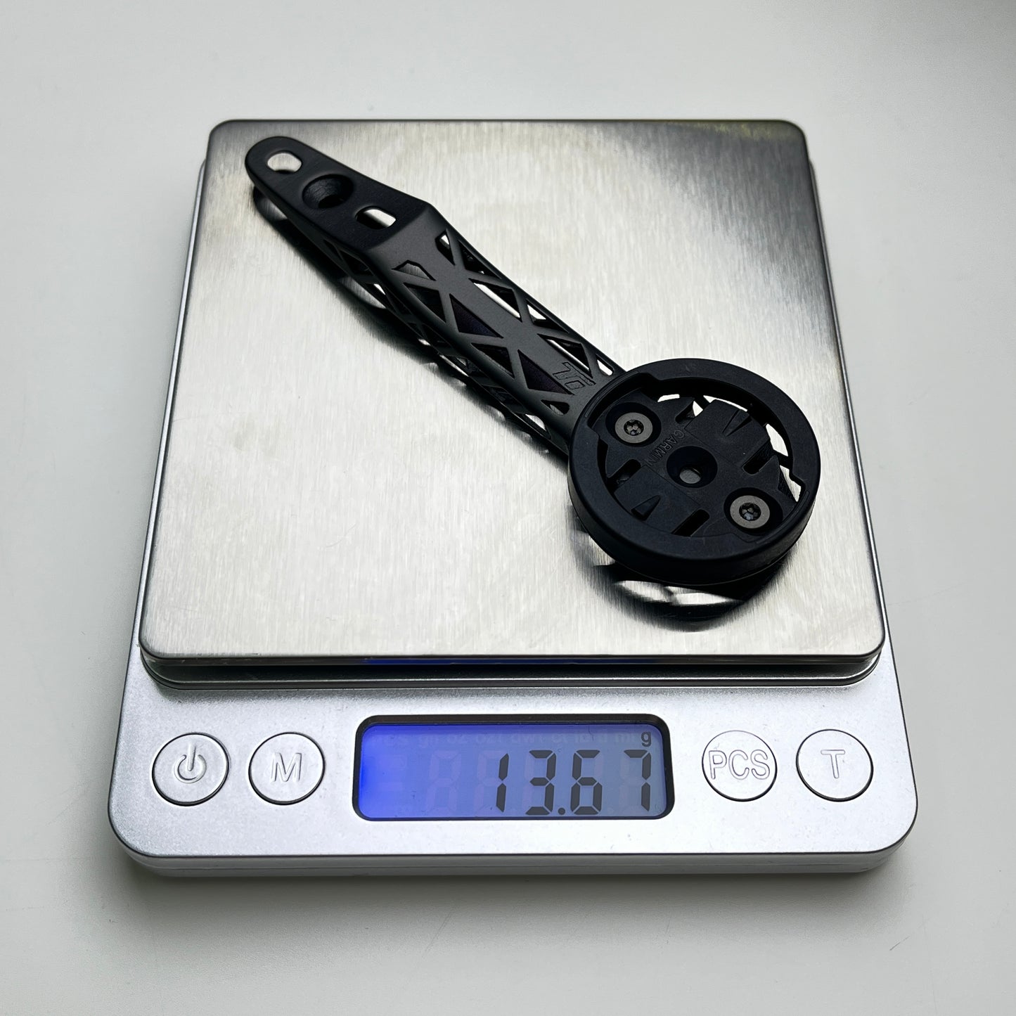 Supporto per computer Seka Exceed/Rapier integrato nel manubrio in titanio con stampa 3D | Garmin Wahoo Bryton