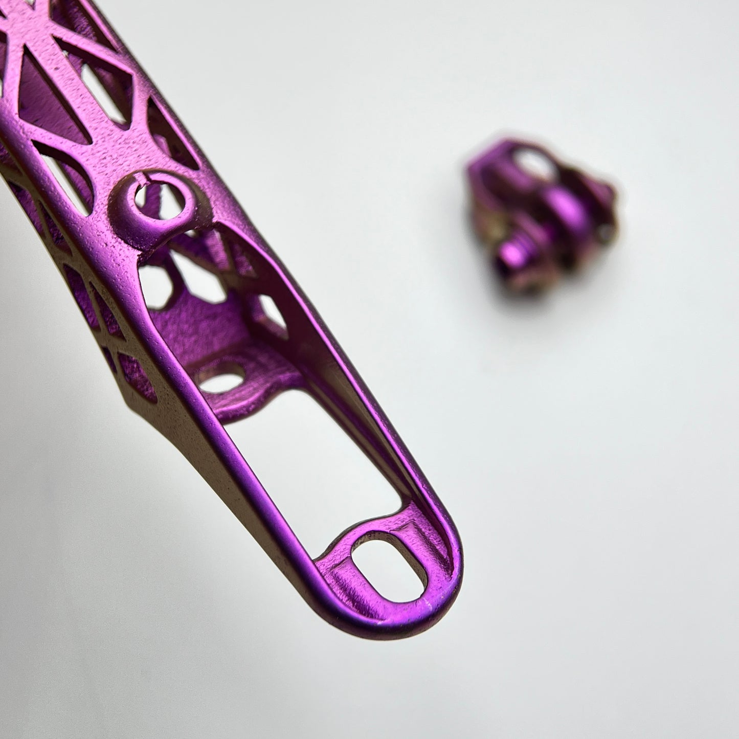 THM Frontale ICR / Aero Titanium 3D Print Computerhouder | Garmin Wahoo Bryton