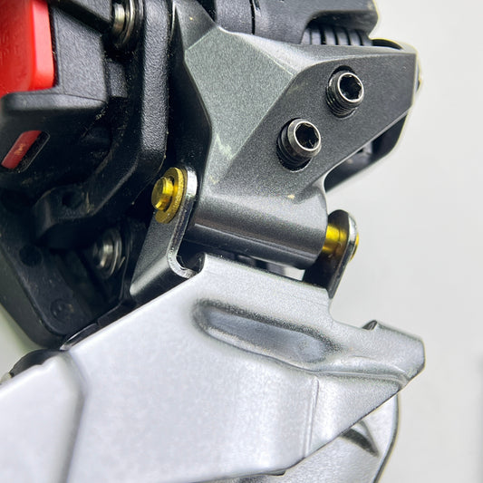 สกรูยึดขาเปลี่ยนเกียร์หน้า Sram ไทเทเนียม | หมุดยึดขาเปลี่ยน FD