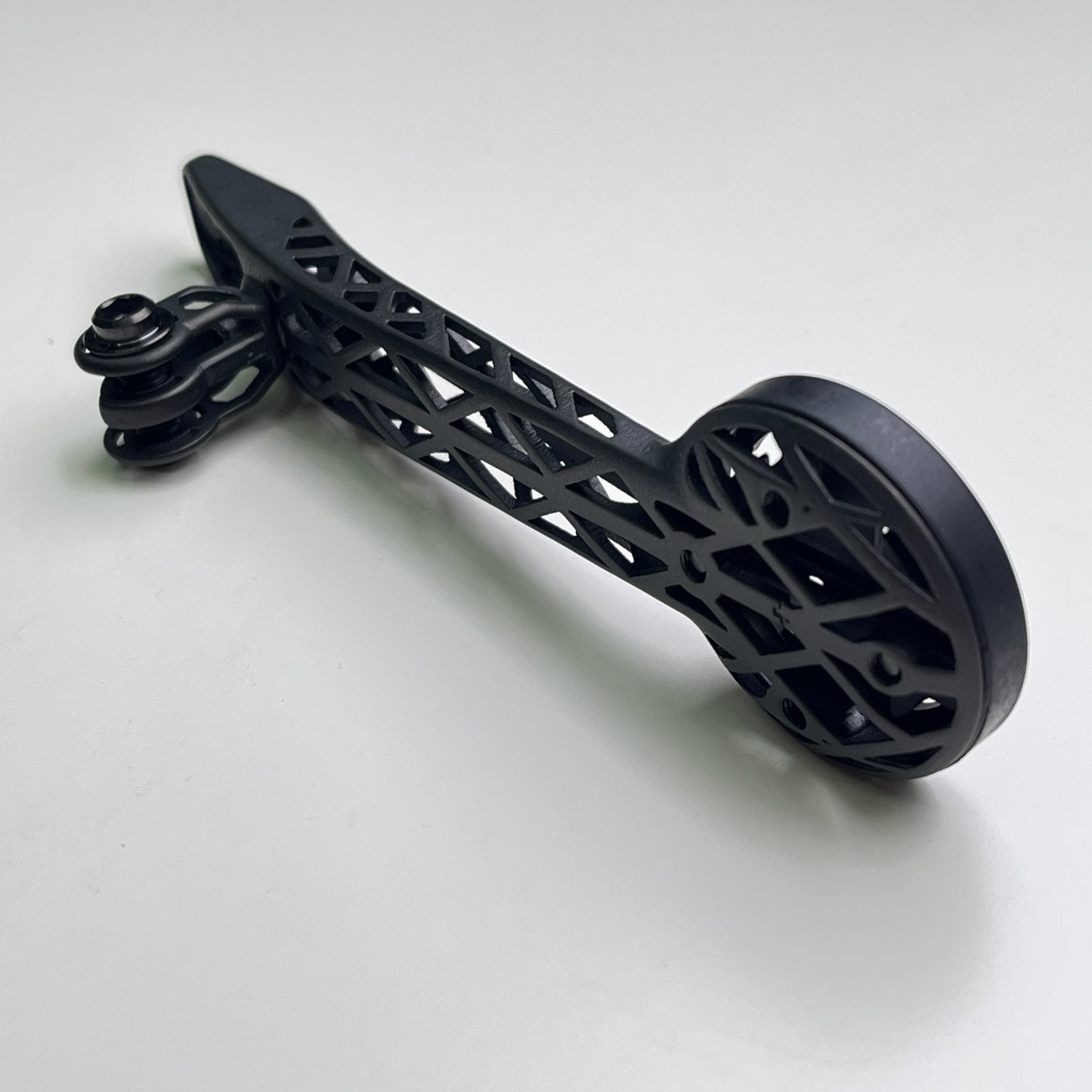 Supporto per computer Cervelo S5 (2023-2026) in titanio con stampa 3D | Garmin Wahoo Bryton