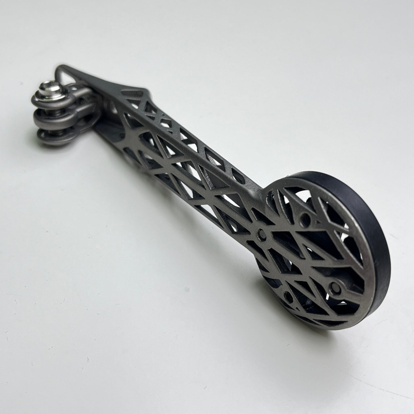 Elilee XXE ขาตั้งคอมพิวเตอร์ไทเทเนียมพิมพ์ลาย 3 มิติ | Garmin Wahoo | Team Series