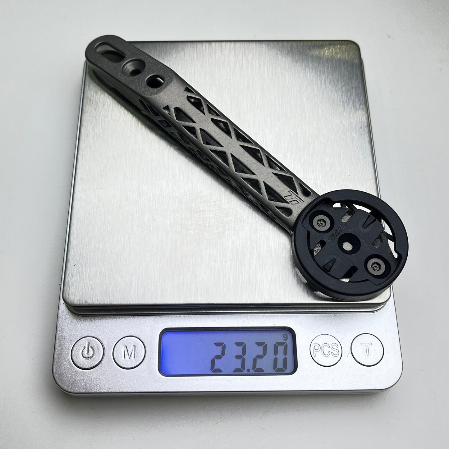 Darimo Nexum DRAG 3D Printed Titanium Computer Mount | Garmin Wahoo Bryton | Team Series