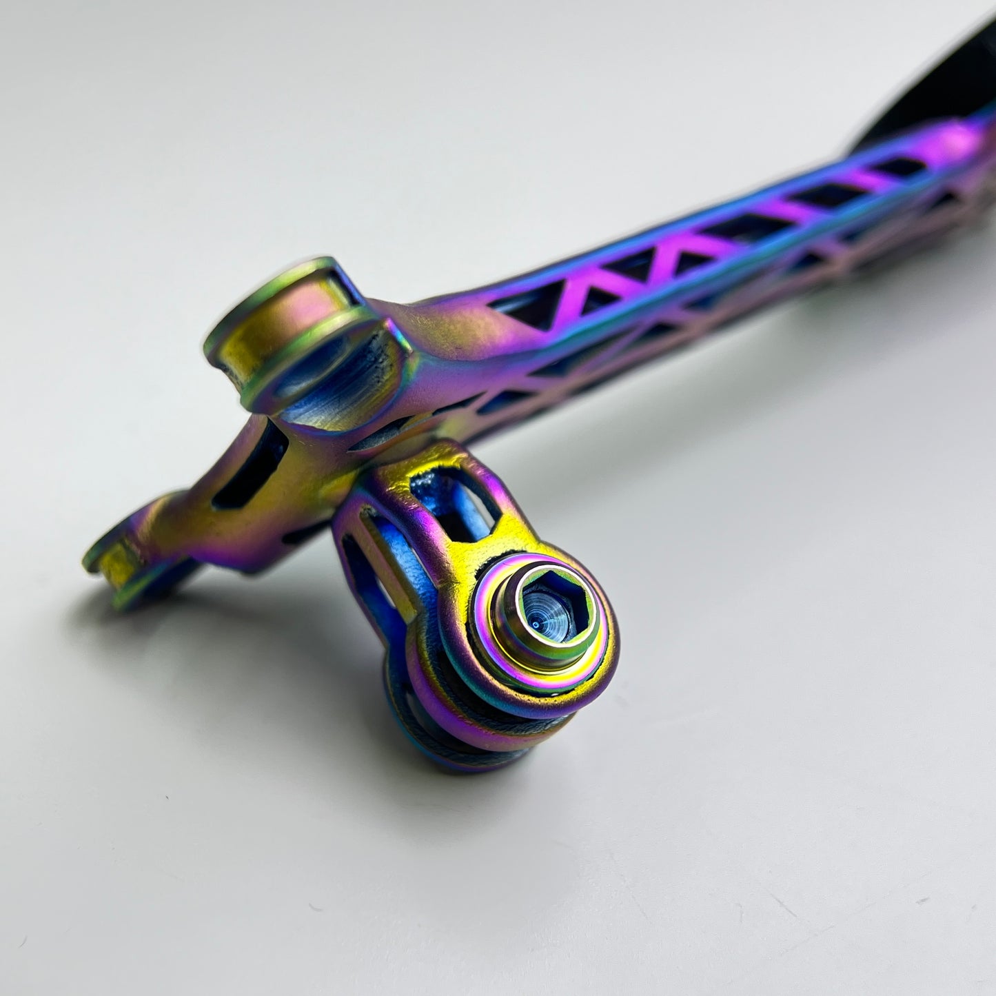 Supporto per computer Most Talon Ultra/Fast in titanio stampato in 3D | Pinarello Dogma F 2025 2024 | Garmin Wahoo Bryton