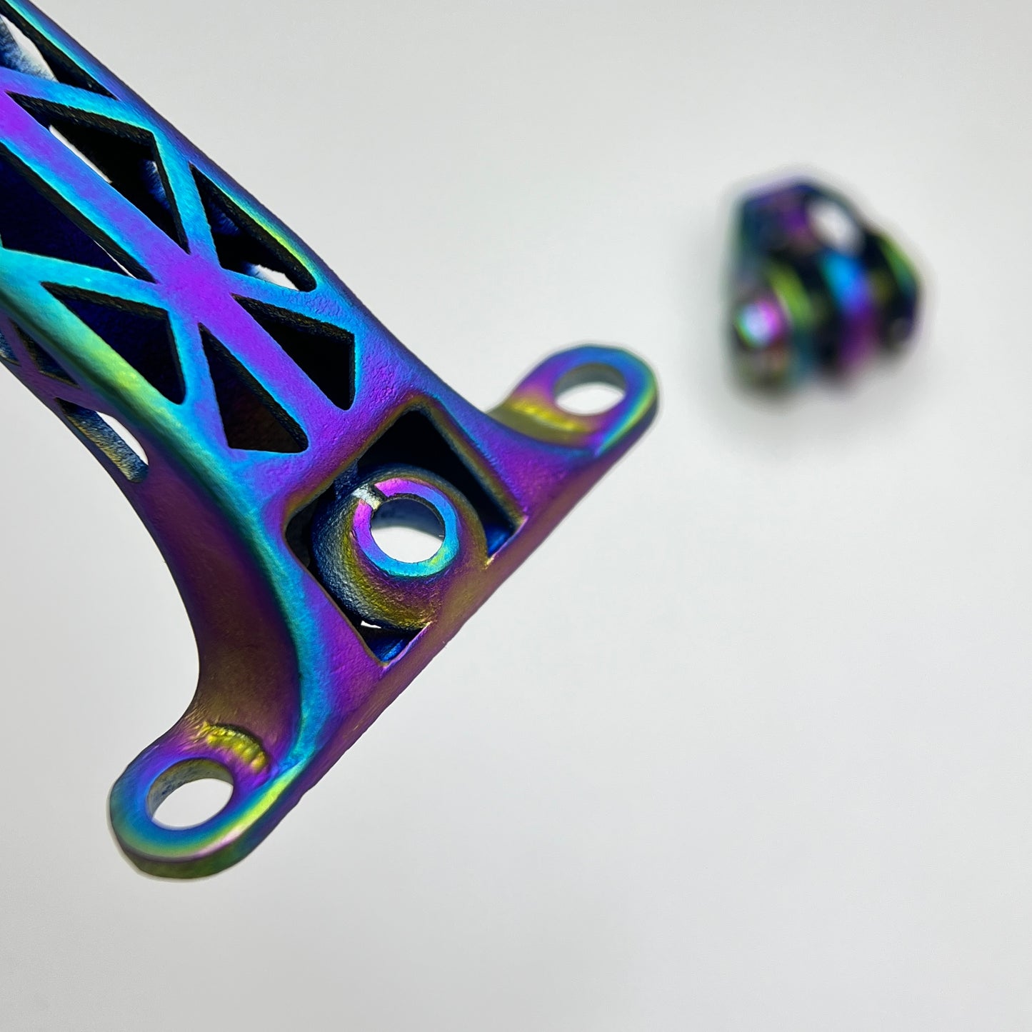 Supporto per computer con stampa 3D in titanio ENVE SES AR / Aero Pro 2025 con manubrio integrato | Garmin Wahoo Bryton