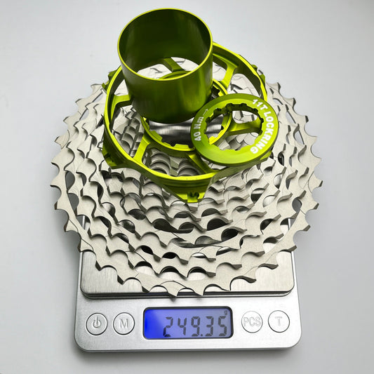 ตลับเฟืองเหล็ก Taiwan Samuel 12 สปีด | FLYMaster CNC ชิ้นเดียวสำหรับ Shimano และ Sram