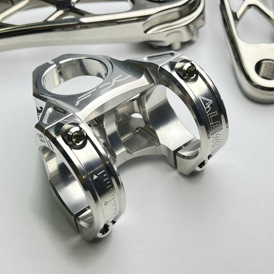 สเต็มจักรยานเสือภูเขา Lewis FX CNC อลูมิเนียม | เส้นผ่านศูนย์กลาง 35 มม. ระยะเอื้อม 40 มม. 7075 Enduro Trail