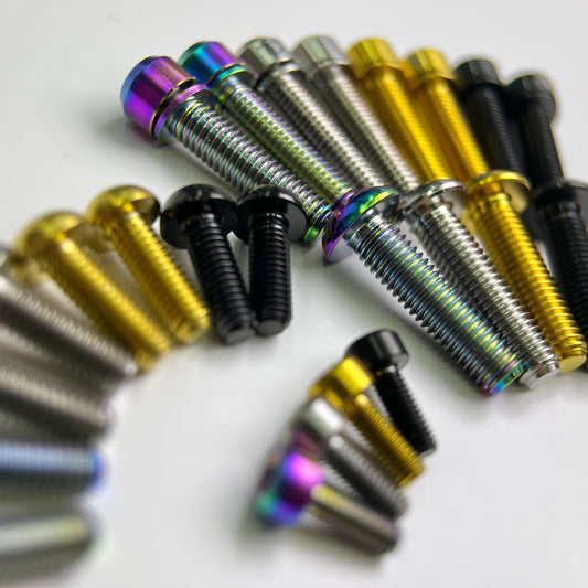 ترقية براغي التيتانيوم | مقود دراجة Cannondale MOMO Design المتكامل