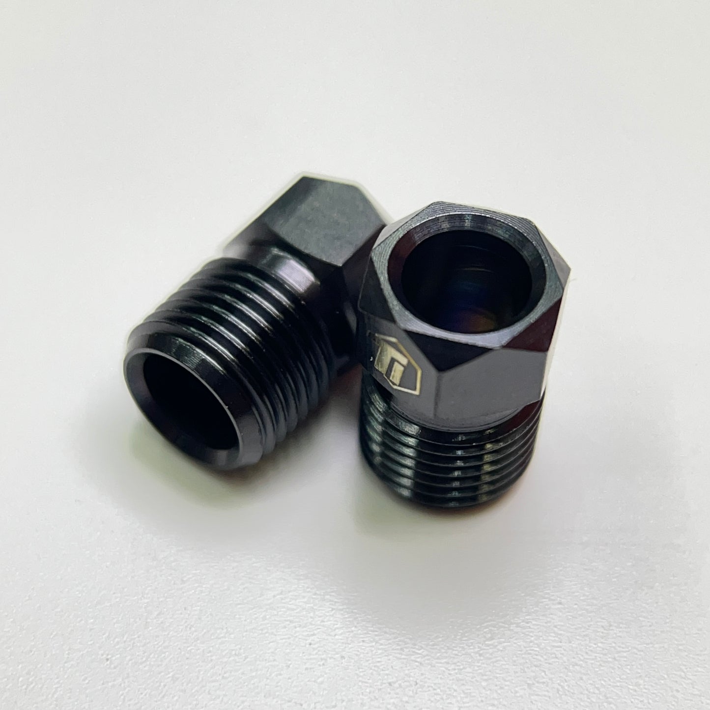 SRAM シマノ用チタンホースナット | ロード&MTB油圧ディスクブレーキホースナット防錆 | メンテナンス用ネジボルトナット