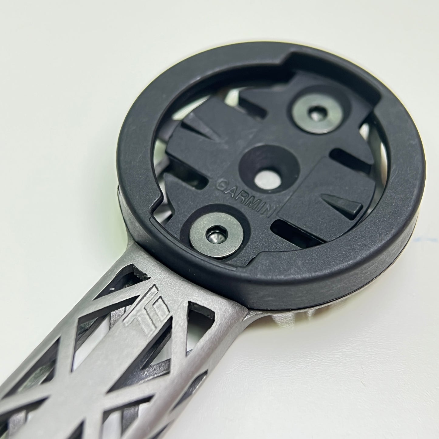 Supporto per computer in titanio stampato in 3D per manubrio ENVE Aero IN-Route | Garmin Wahoo Bryton