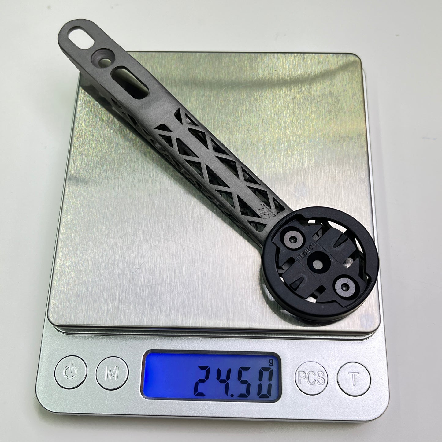 Chapter2 MANA5 Handlebar 3D Printed Titanium Computer Mount | Garmin, Wahoo, Bryton