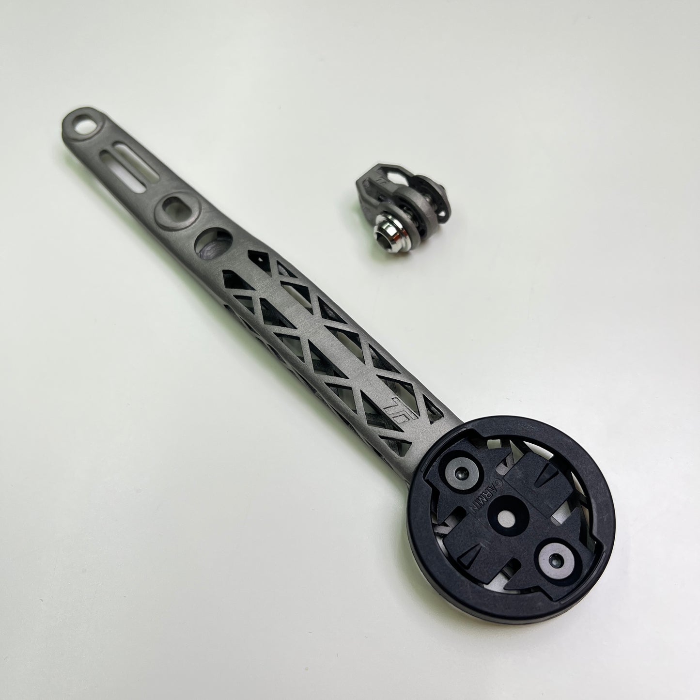 Supporto per computer BMC SLR01 ICS2 ICS Carbon EVO Titanium con stampa 3D | Manubri Teammachine Aero | Garmin Wahoo Bryton