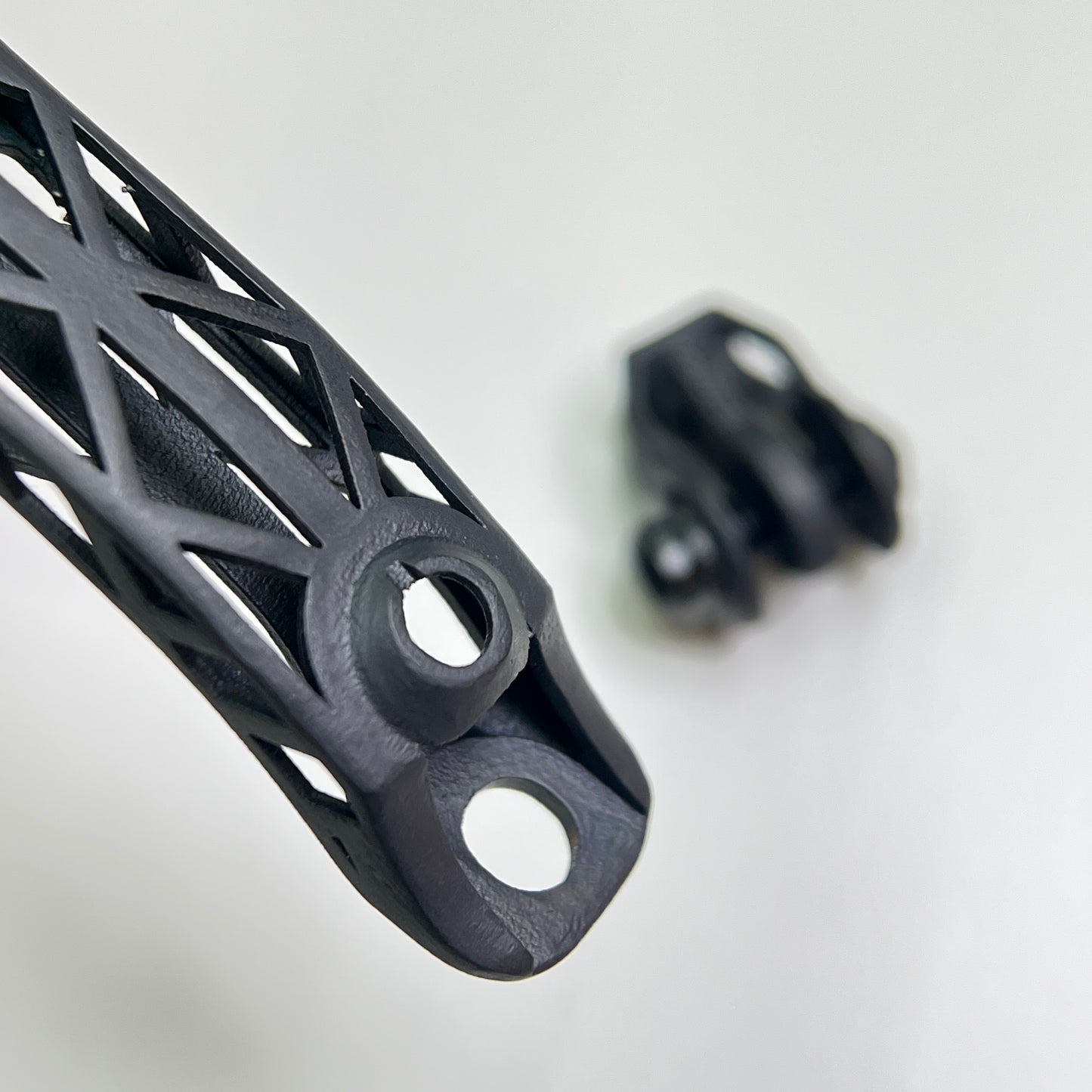 Supporto per computer in titanio stampato in 3D per manubrio ENVE Aero IN-Route | Garmin Wahoo Bryton