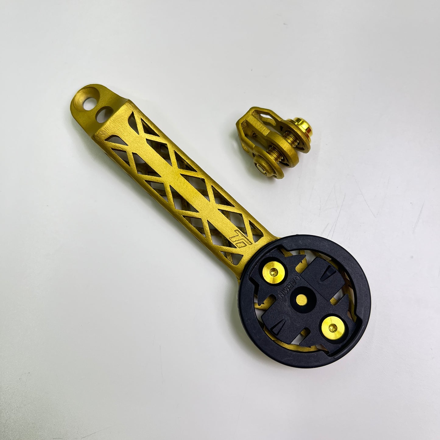 Supporto per computer Trek Madone Gen 8 2025/24 in titanio con stampa 3D | Garmin Wahoo Bryton