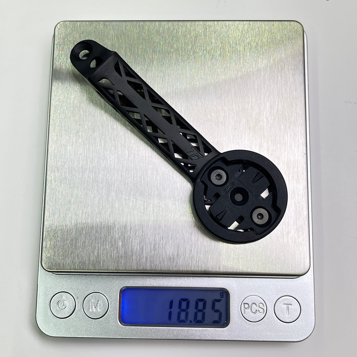 Supporto per computer Trek Madone Gen 8 2025/24 in titanio con stampa 3D | Garmin Wahoo Bryton