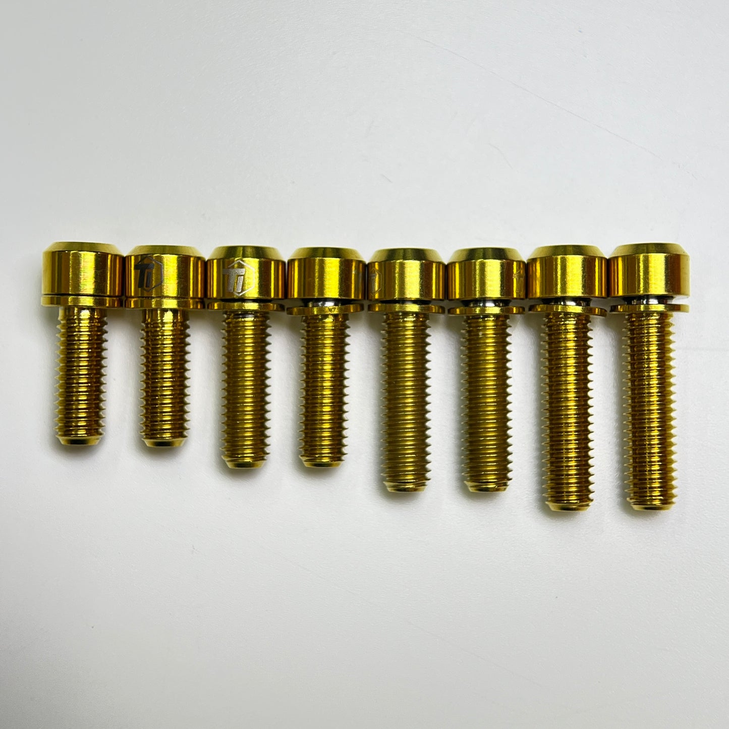 M5 Narrow Cap Head Titanium Stem Bolts | M5x14 16 18 20 | 2-Piece Handlebar-Stem Combo