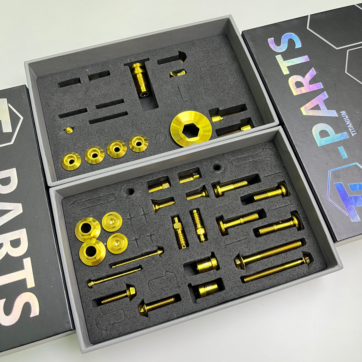 Titanium-Upgrade-Kit für Shimano R8070 R8020 R7120 R7070 R7020 Gruppenset | Di2 Ultegra 105 Antriebsstrang Bremse