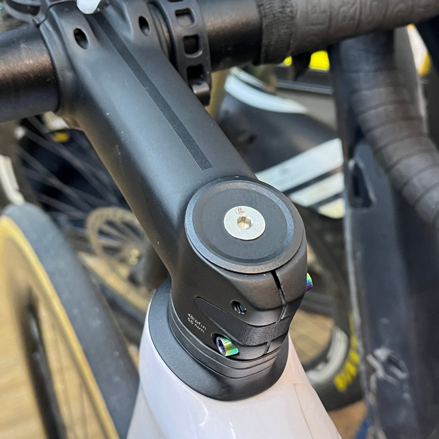 M6 Countersunk Titanium Stem Cap Bolt | M6x10 15 18 20 25 30 35 40 45