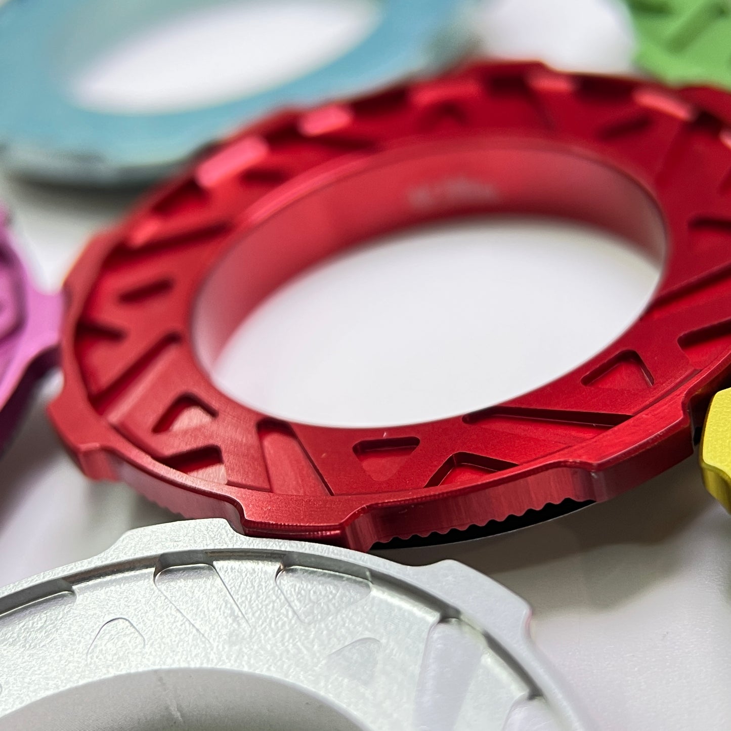 Cincin Kunci Rotor Centerlock Aluminium 6g | Shimano SRAM | Spline Luar