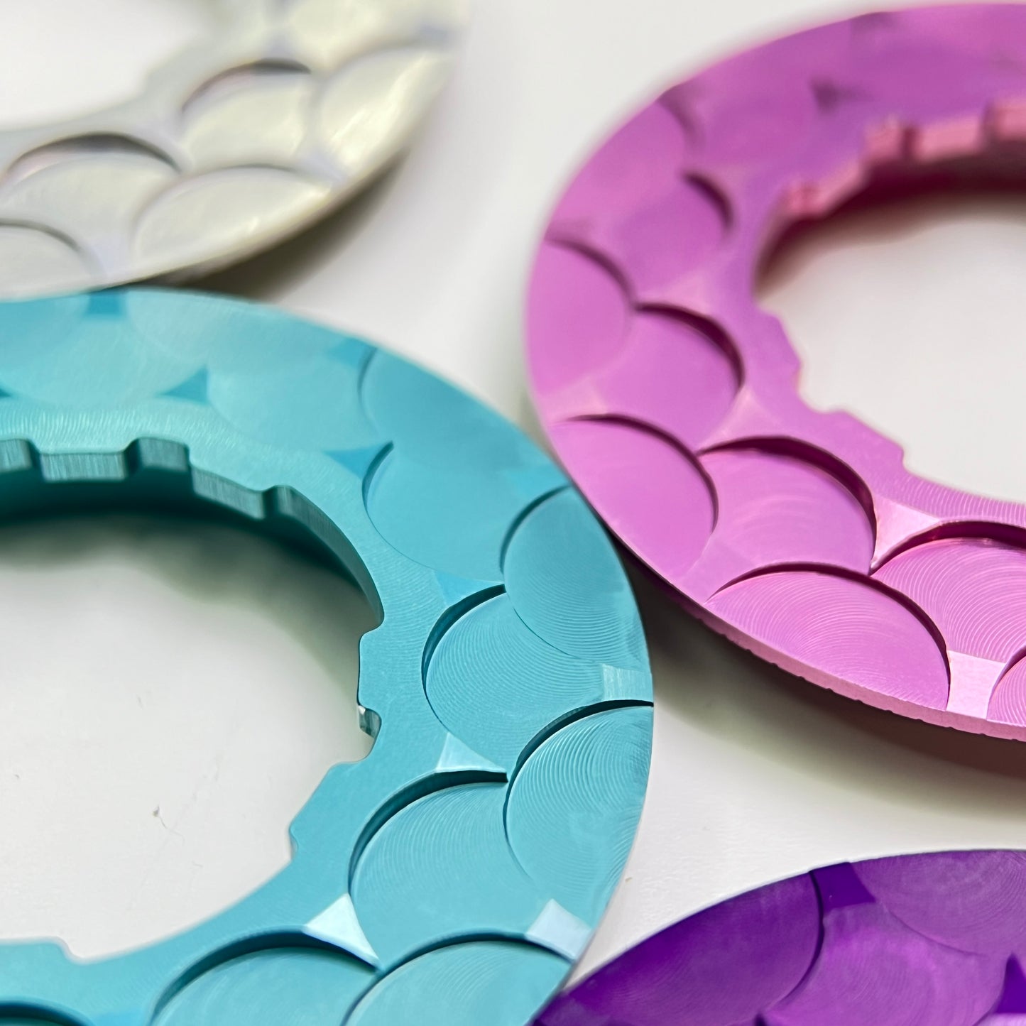 5.17克鋁製中心鎖轉子鎖環蓋|內花鍵|Shimano SRAM