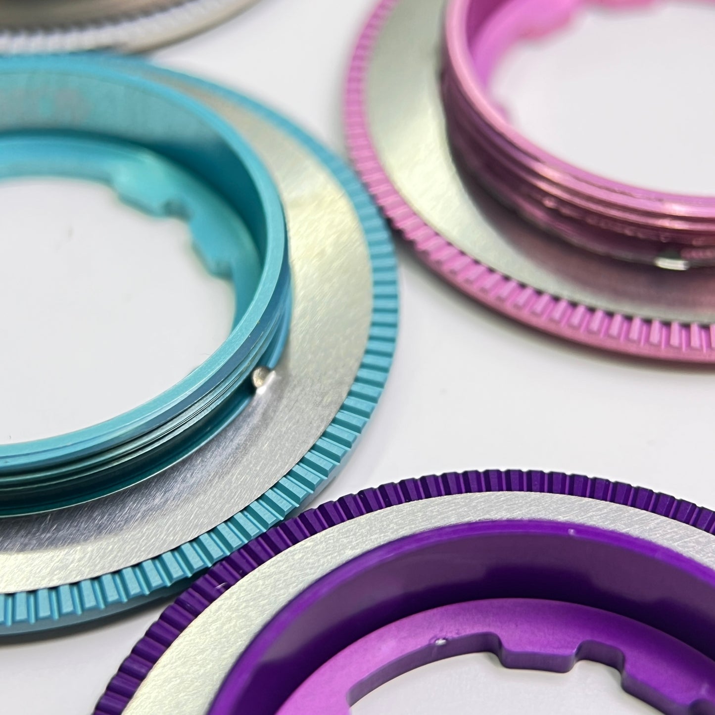 5.17克鋁製中心鎖轉子鎖環蓋|內花鍵|Shimano SRAM