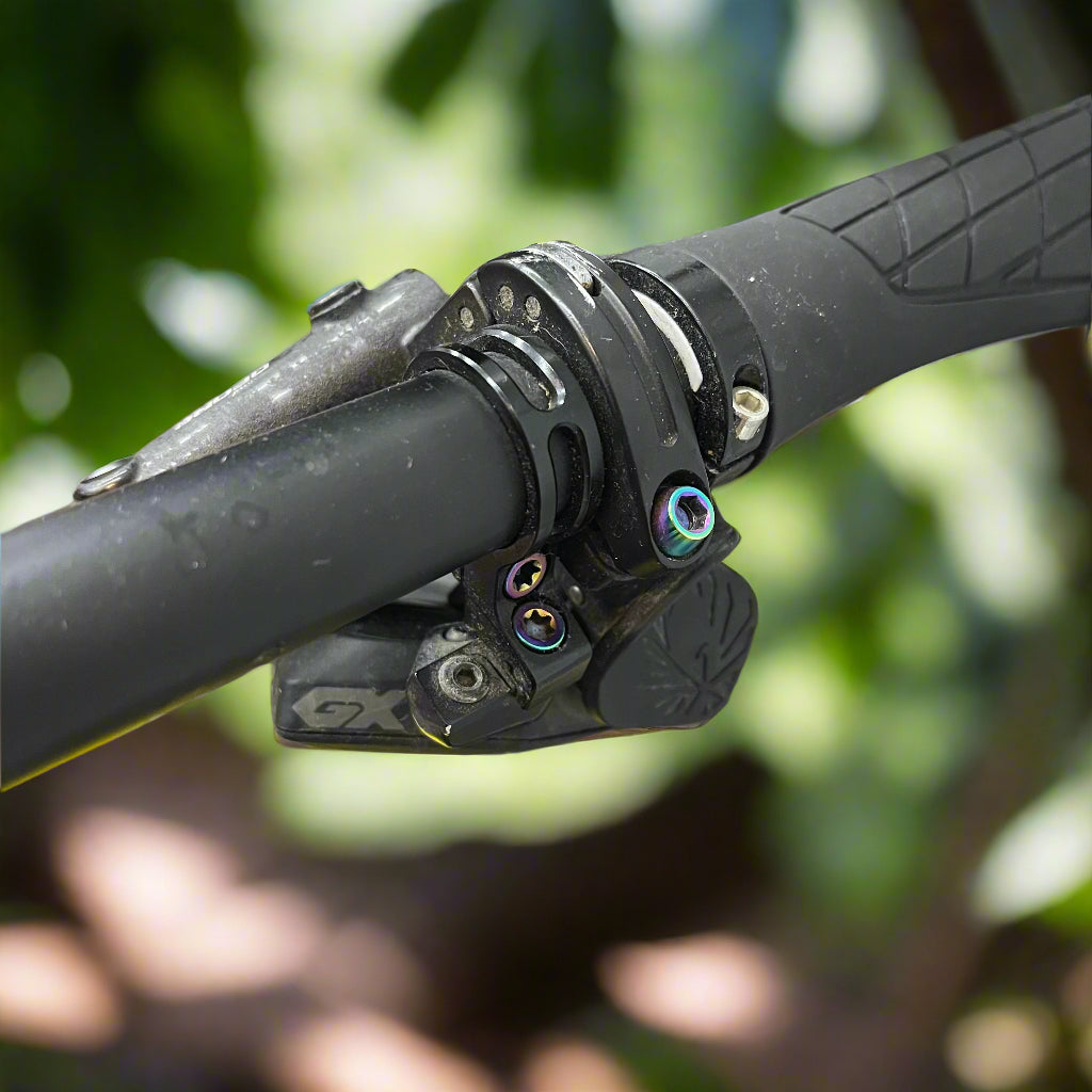 Ti-Parts Tytanowa śruba zaciskowa SRAM MatchMaker X MMX X Zacisk X Adapter dźwigni hamulca w kokpicie X0 XX XX1 Eagle eTap AXS DB5