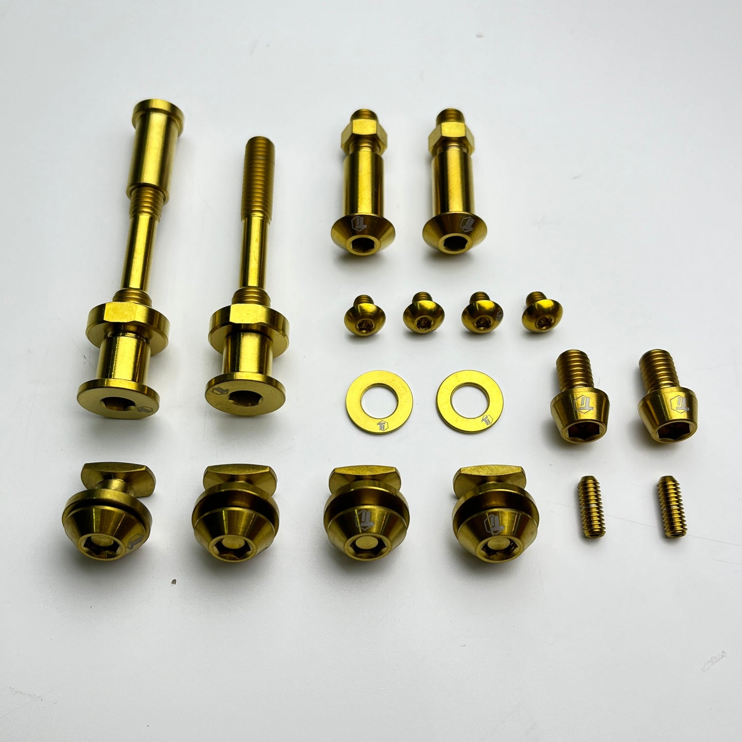 Titanium Upgrade Kit for Brompton Brake | 2018 Brake Shoe Pivot C Brake Caliper Screw P-Line T-Line Bolt