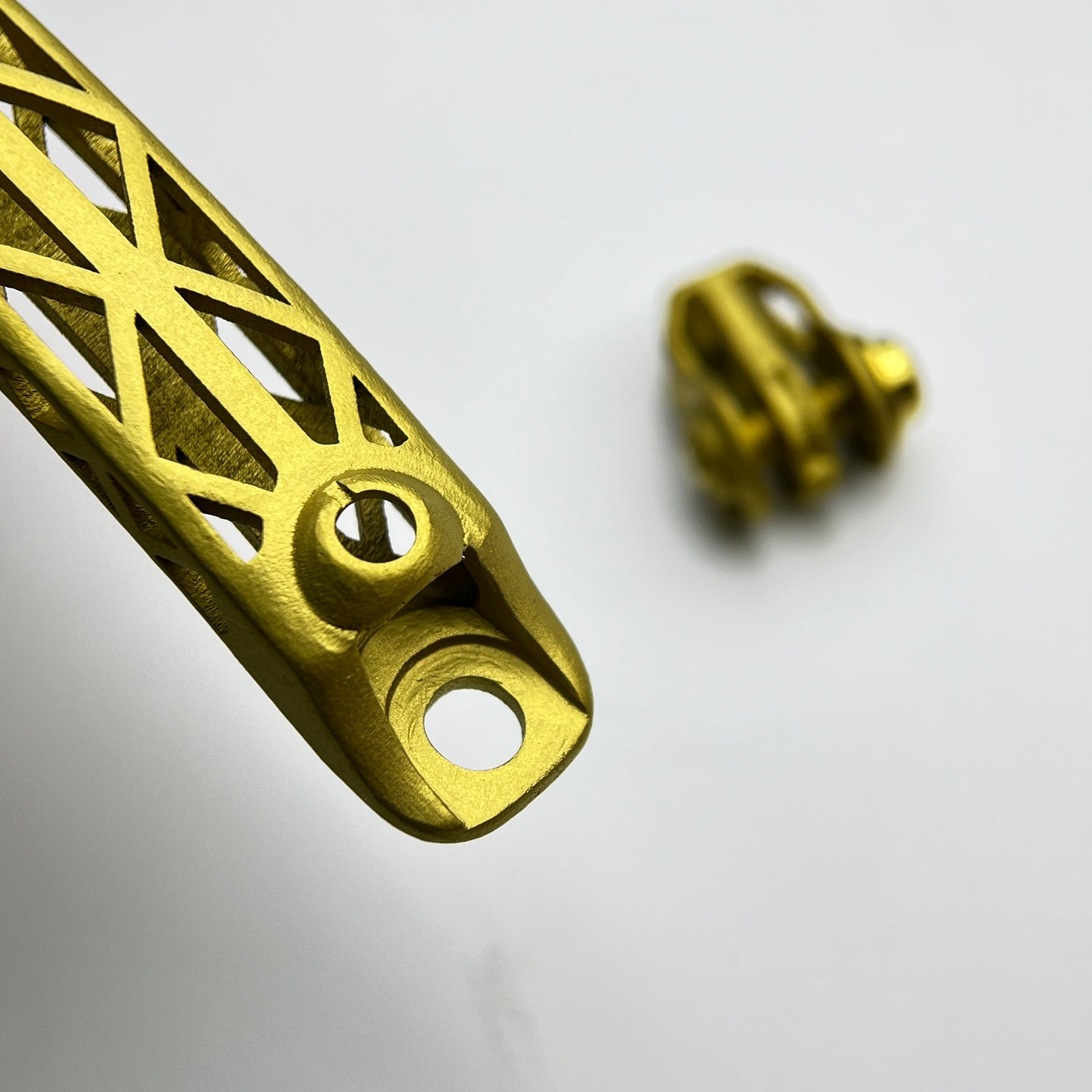 Supporto per computer in titanio stampato in 3D per manubrio ENVE Aero IN-Route | Garmin Wahoo Bryton