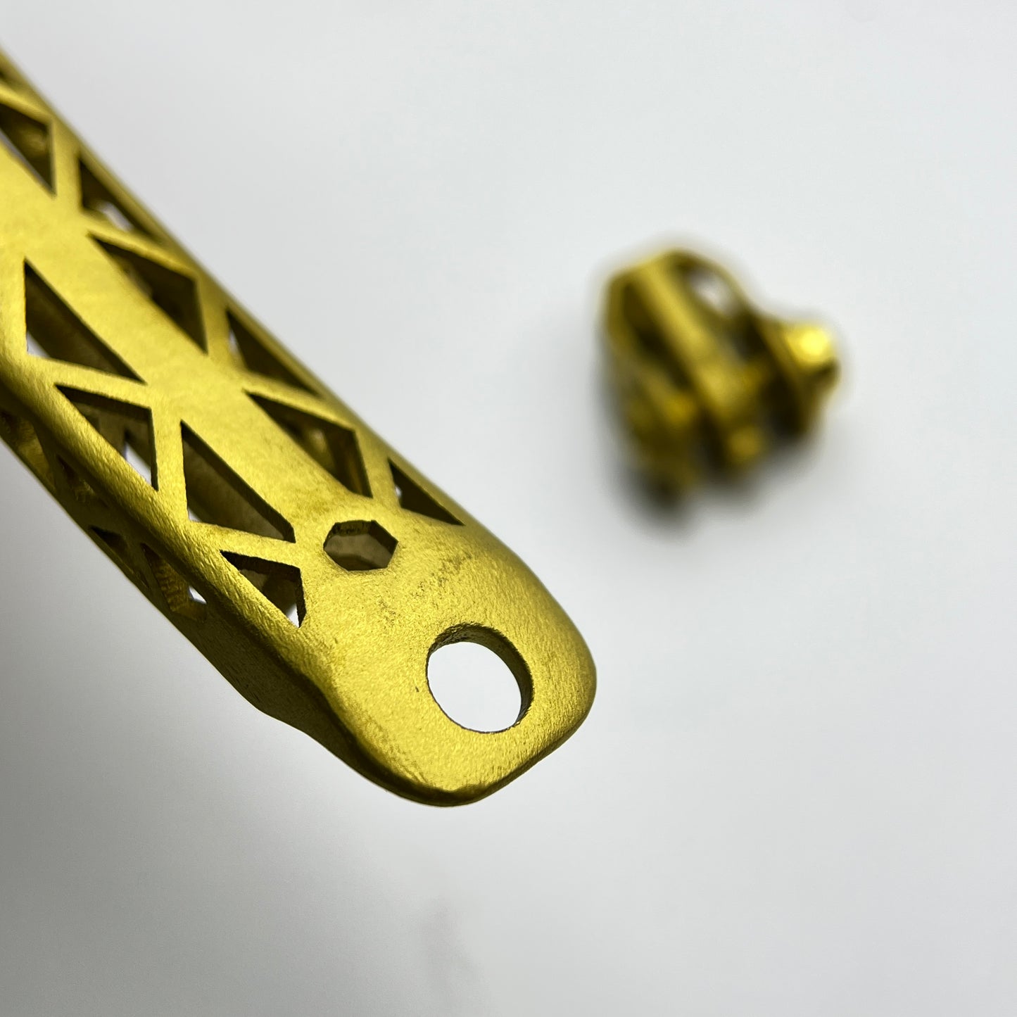 Supporto per computer in titanio stampato in 3D per manubrio ENVE Aero IN-Route | Garmin Wahoo Bryton