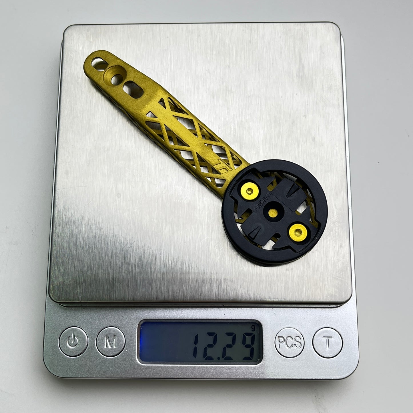 Dudukan Komputer Cetak 3D Titanium Cannondale MOMO Design | Garmin Wahoo Bryton