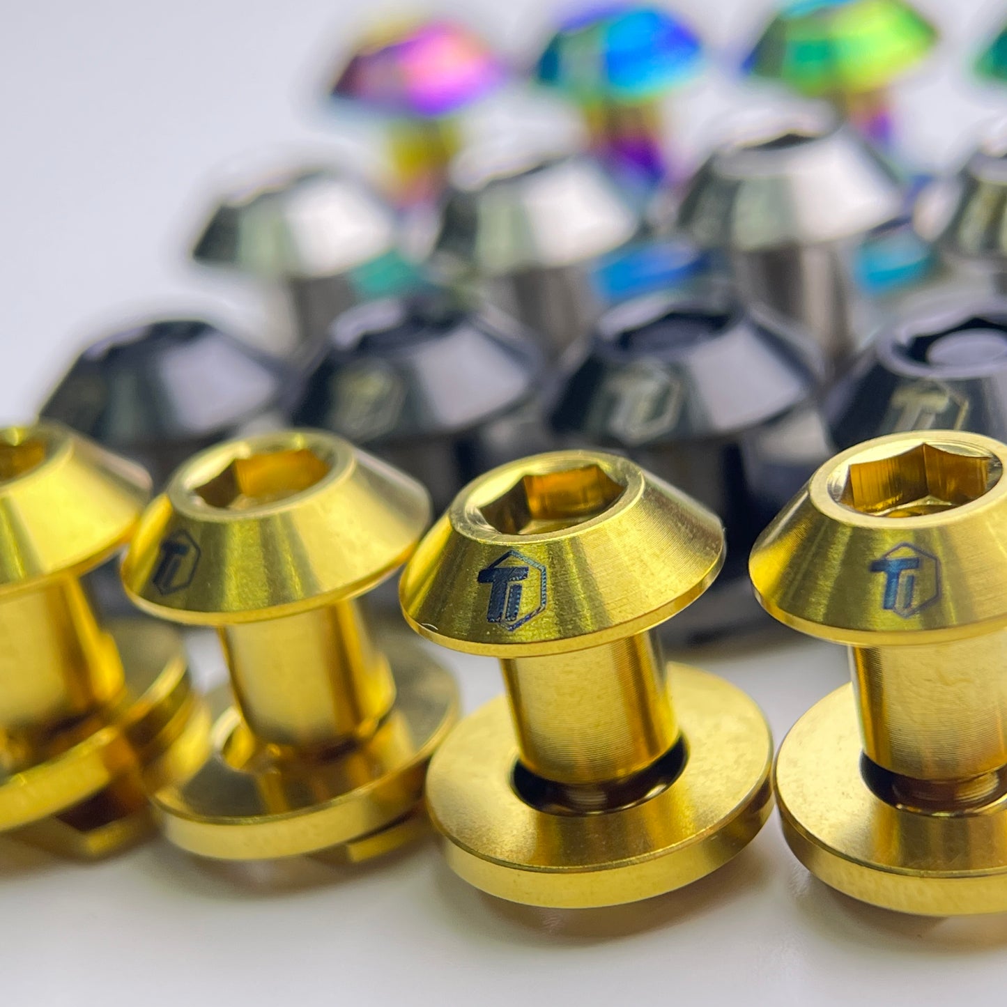 โบลท์ก้ามเบรก Titanium Brompton | ผ้าเบรค สกรูคาลิปเปอร์ A-Line C-Line P-Line T-Line 3Sixty Pikes Aceoffix Royal H&H