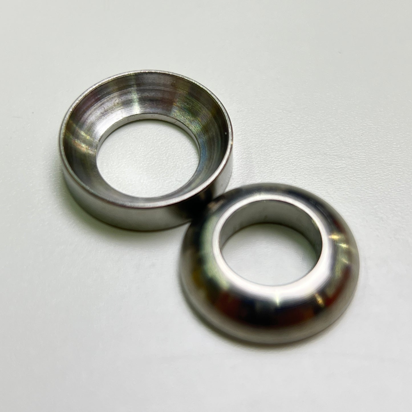 Titanium M6 Concave Convex Washer Disc Brake | Micro Angle Adjustment M9120 M8120 M8100 Magura XT XTR Saint Zee Maven