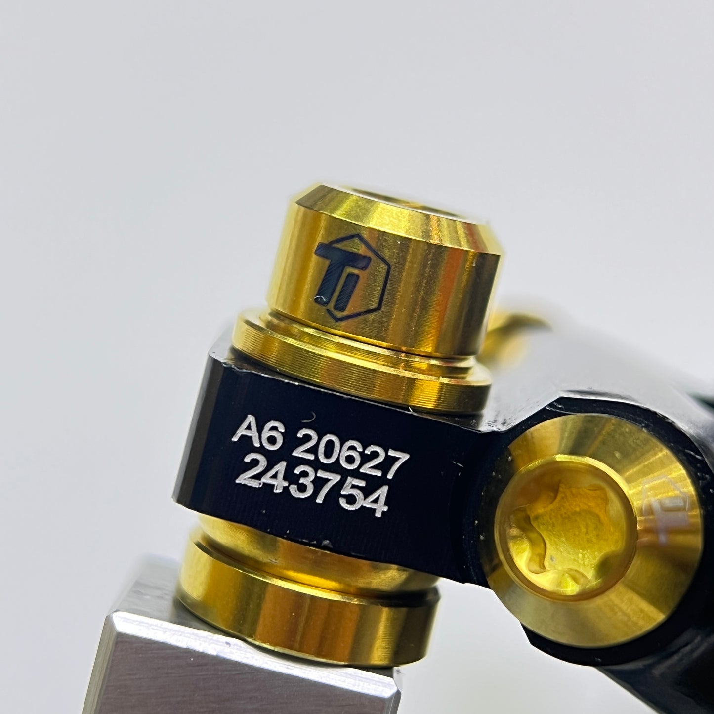 Rondella in titanio M6 per freno a disco Freno a disco idraulico Shimano SRAM Magura Avid Trickstuff XT SLX XTR Codice guida