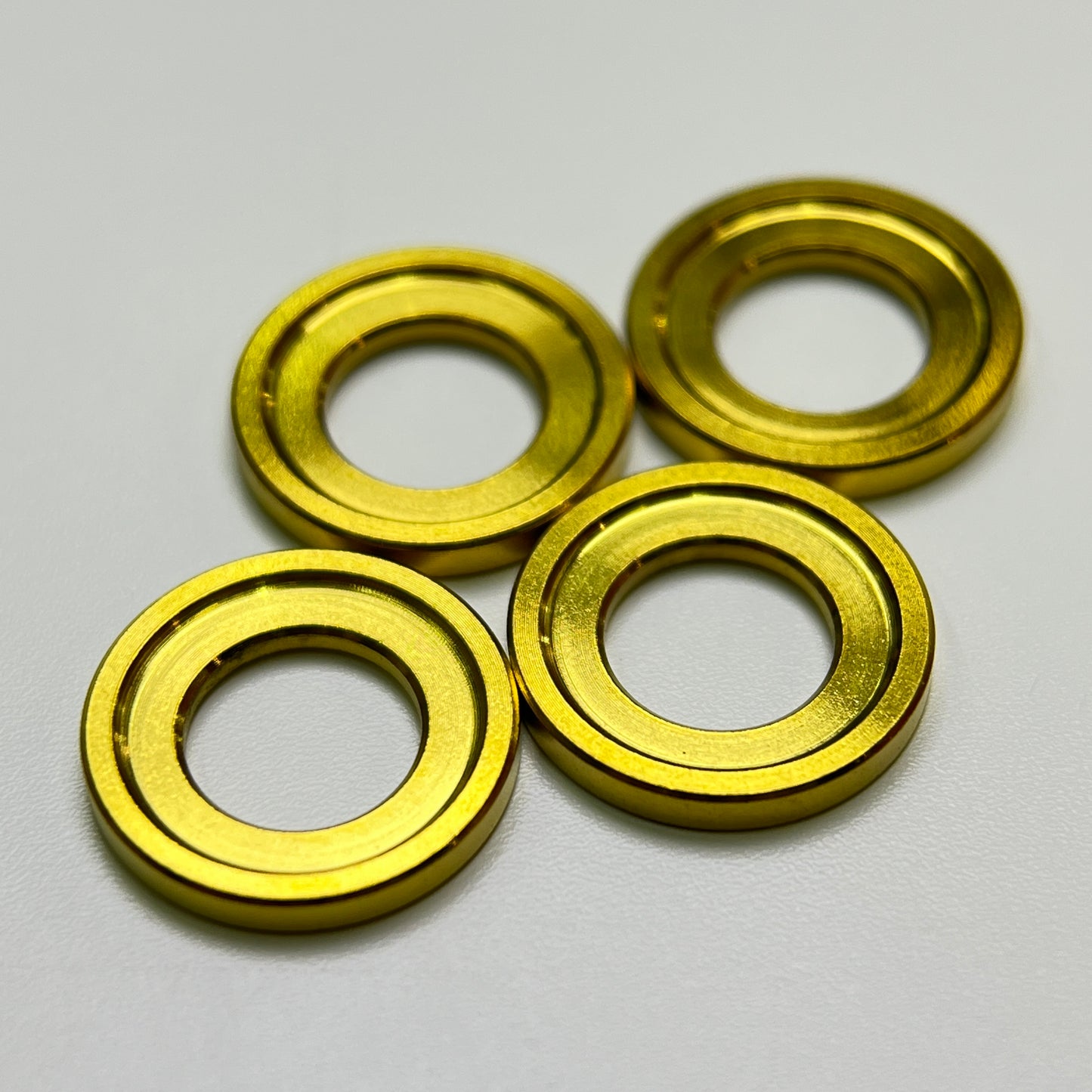 Rondella in titanio M6 per freno a disco Freno a disco idraulico Shimano SRAM Magura Avid Trickstuff XT SLX XTR Codice guida