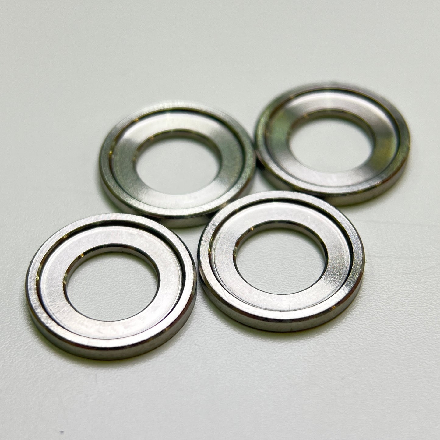 Rondella in titanio M6 per freno a disco Freno a disco idraulico Shimano SRAM Magura Avid Trickstuff XT SLX XTR Codice guida