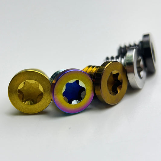 Tytanowa śruba odpowietrzająca dźwigni hamulca TRP DHR EVO | Do Quadiem G-Spec DH C2.3 G-Spec DHR T910/T912