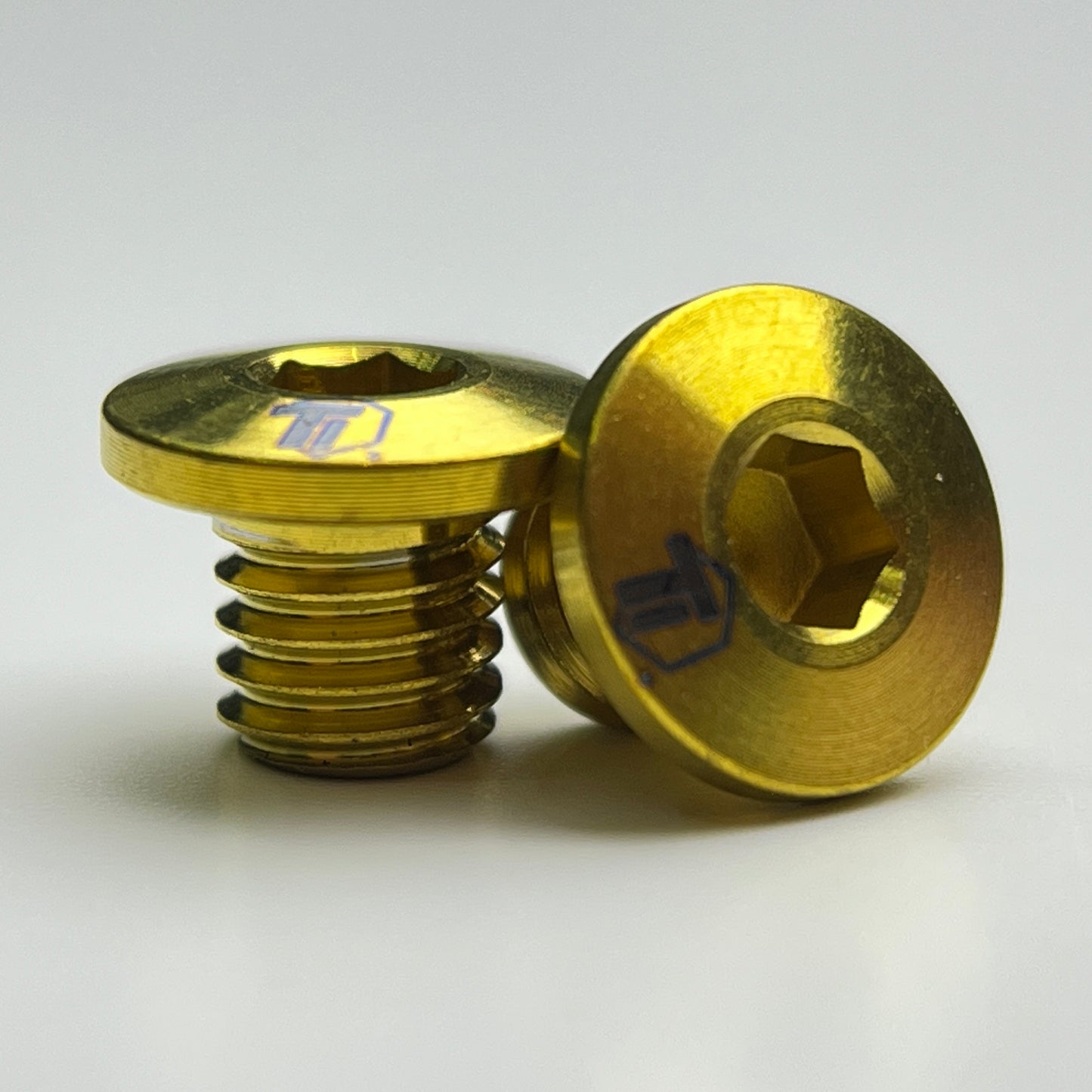 Titanový krycí šroub pro otvor nosného bloku | Těsnicí šroub bloku předního nosiče Brompton | Tiparts Grade 5 Titanový šroub Si